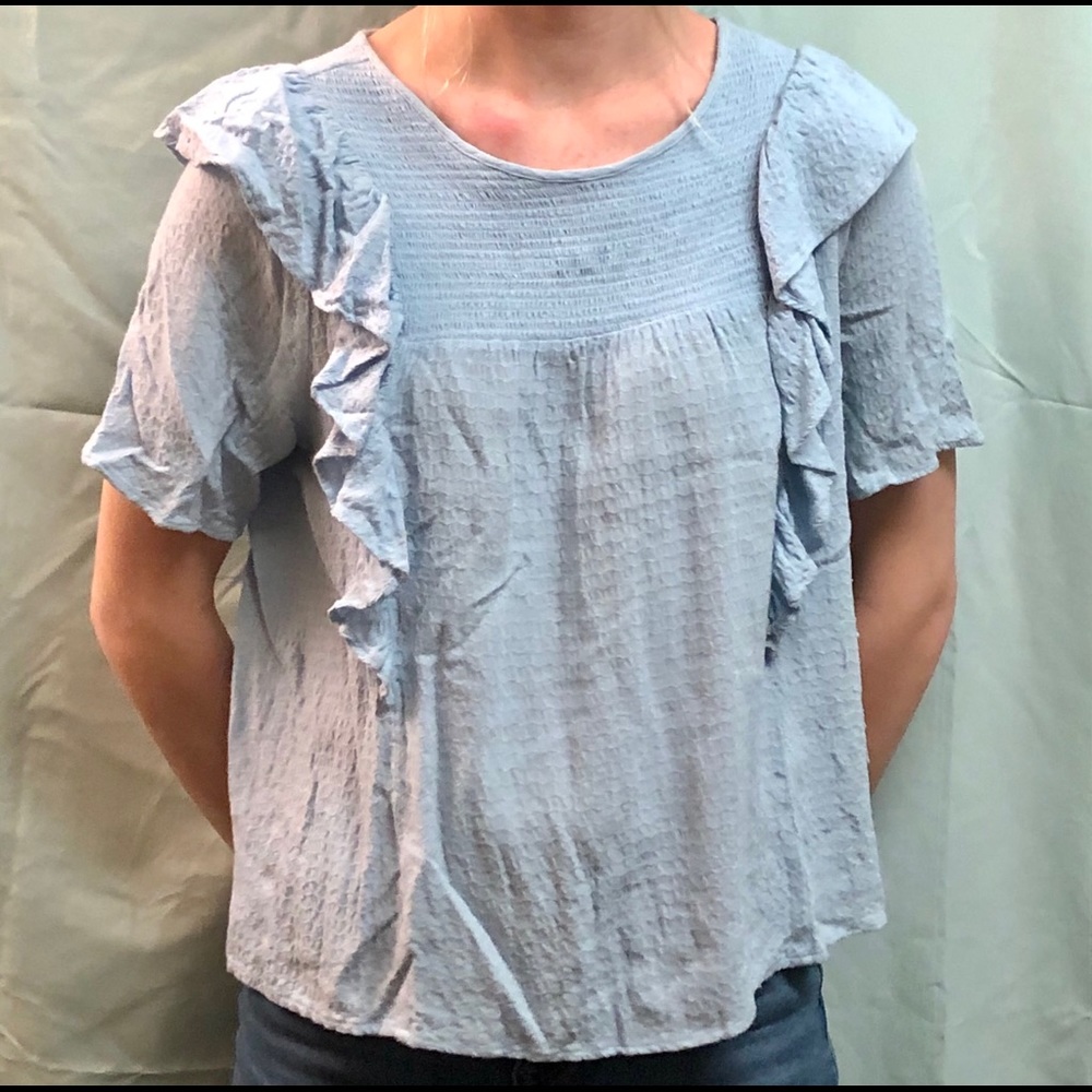 Ruffle blouse